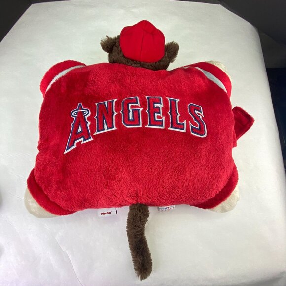 My Pillow Pet MLB Los Angeles Angels Monkey Plush - Picture 3 of 10